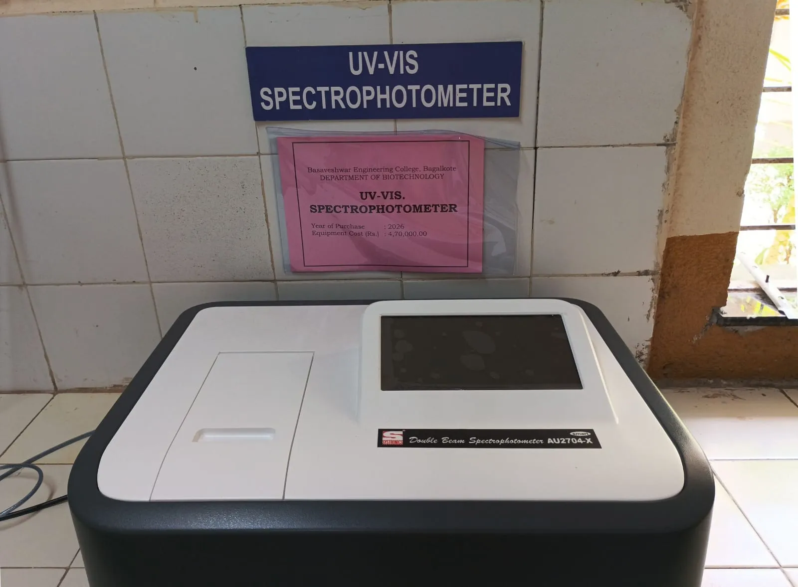 Laboratories & Instrumentation