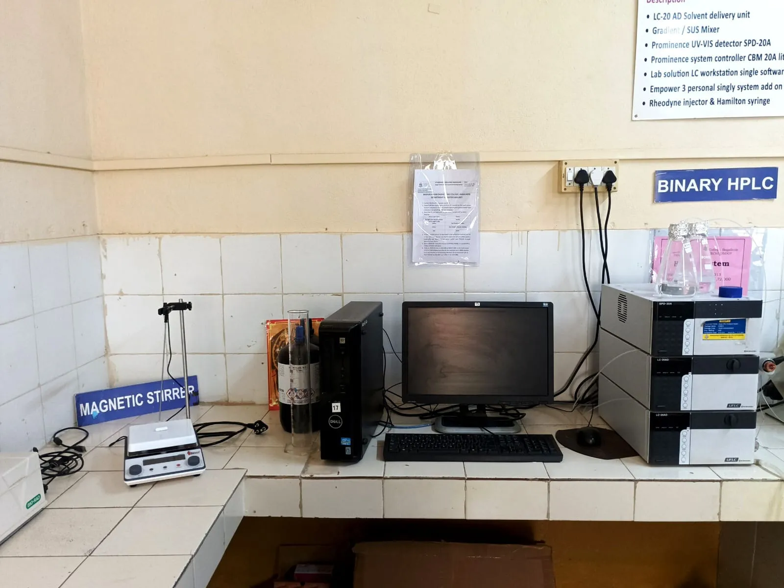 Laboratories & Instrumentation
