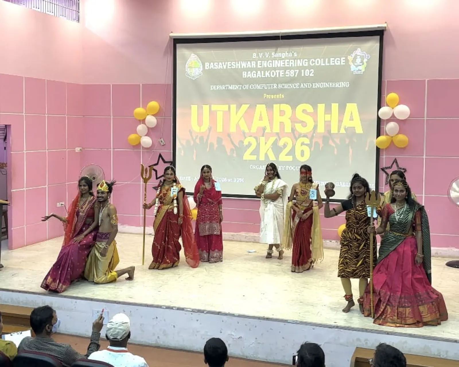 A dance performance at Utkarsha 2K26