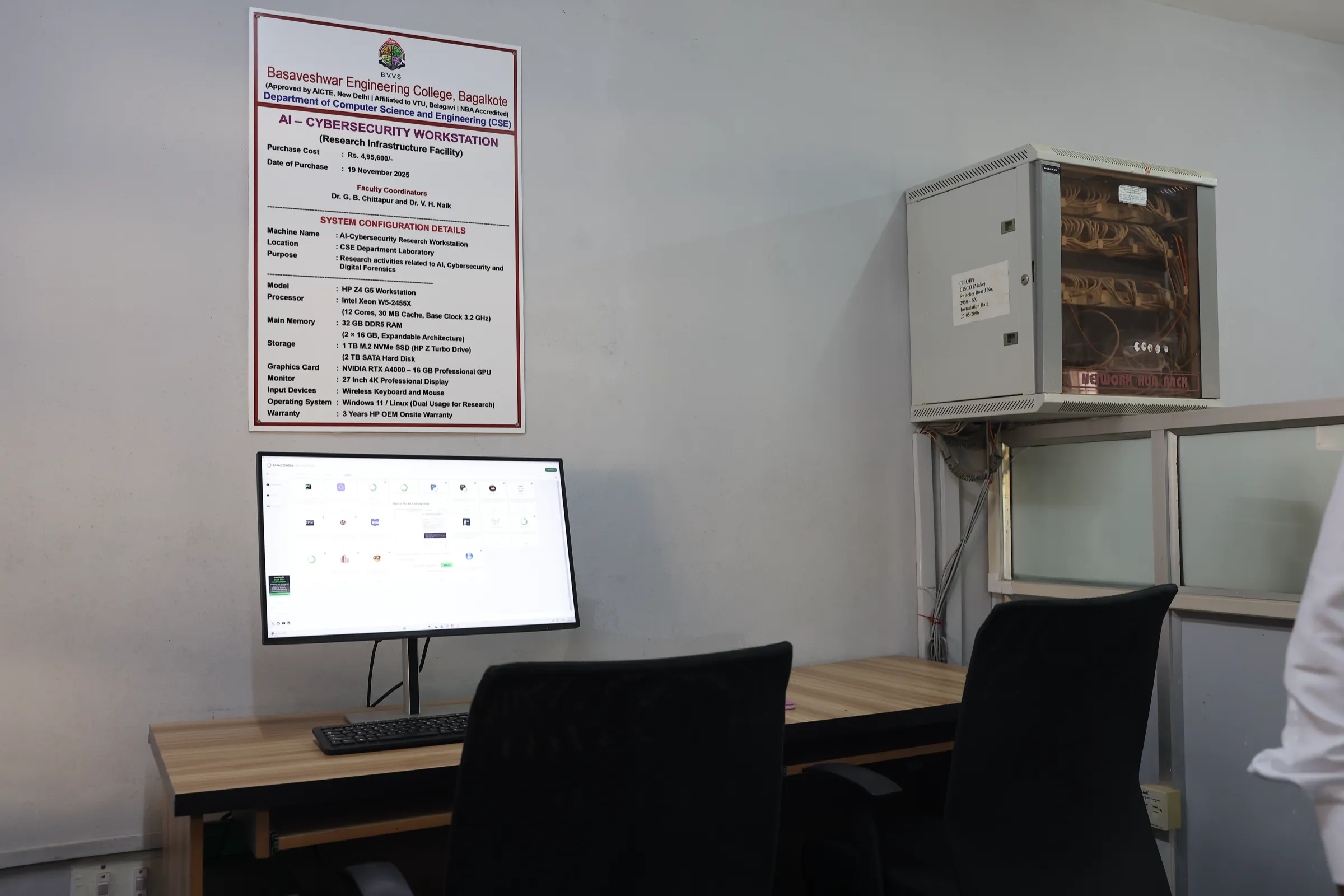 AI–Cybersecurity Research Workstation