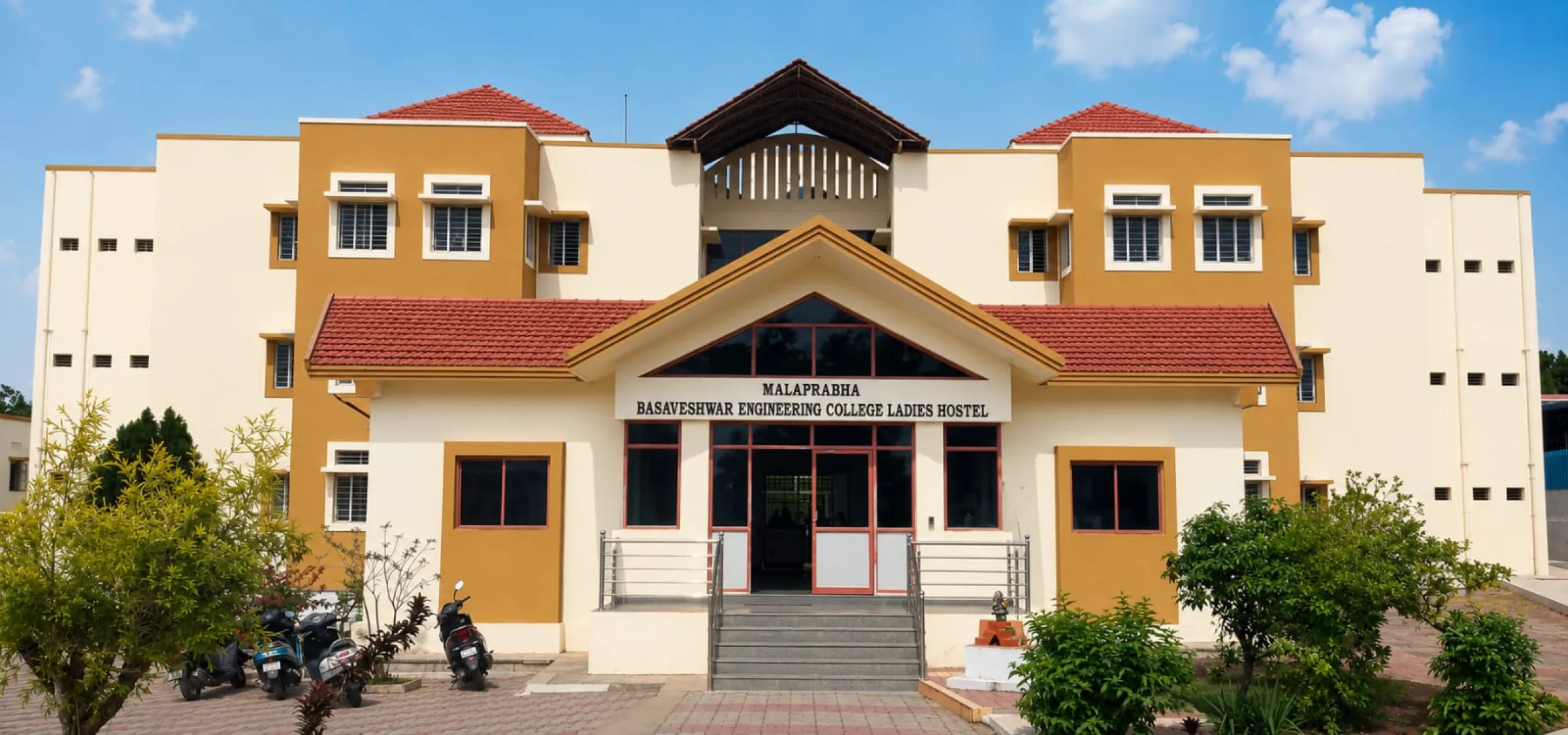 Malaprabha Ladies Hostel at Basaveshwar Engineering College