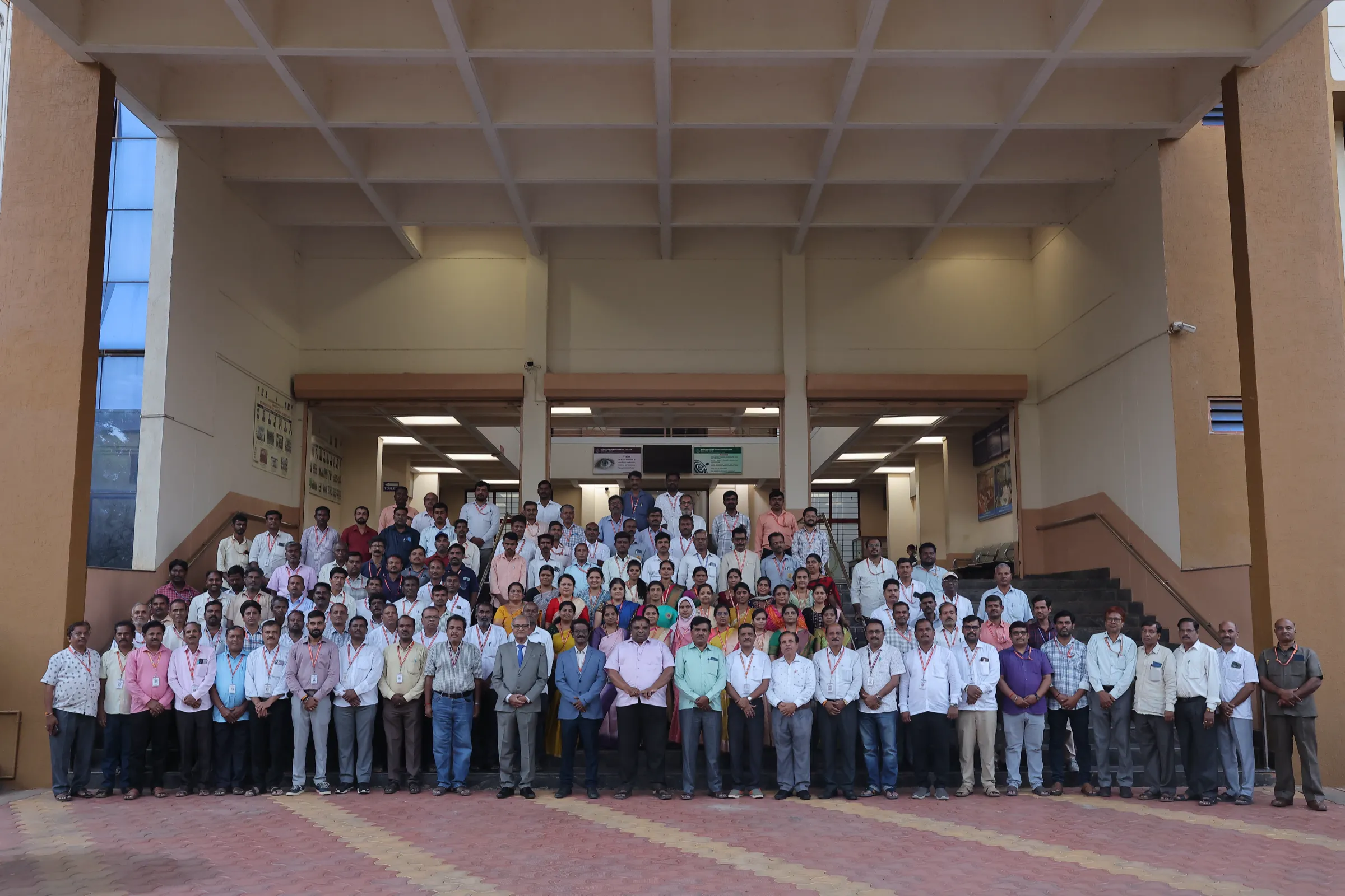 Technical and non-technical staff of Basaveshwar Engineering College