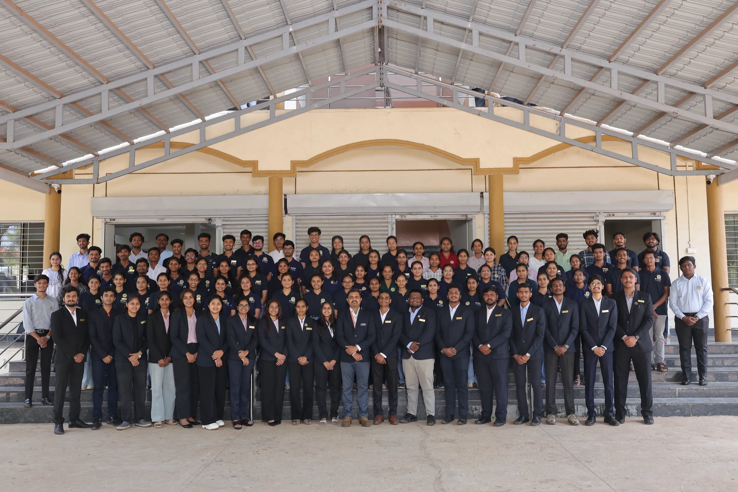 Members of the IEEE Student Branch at Basaveshwar Engineering College