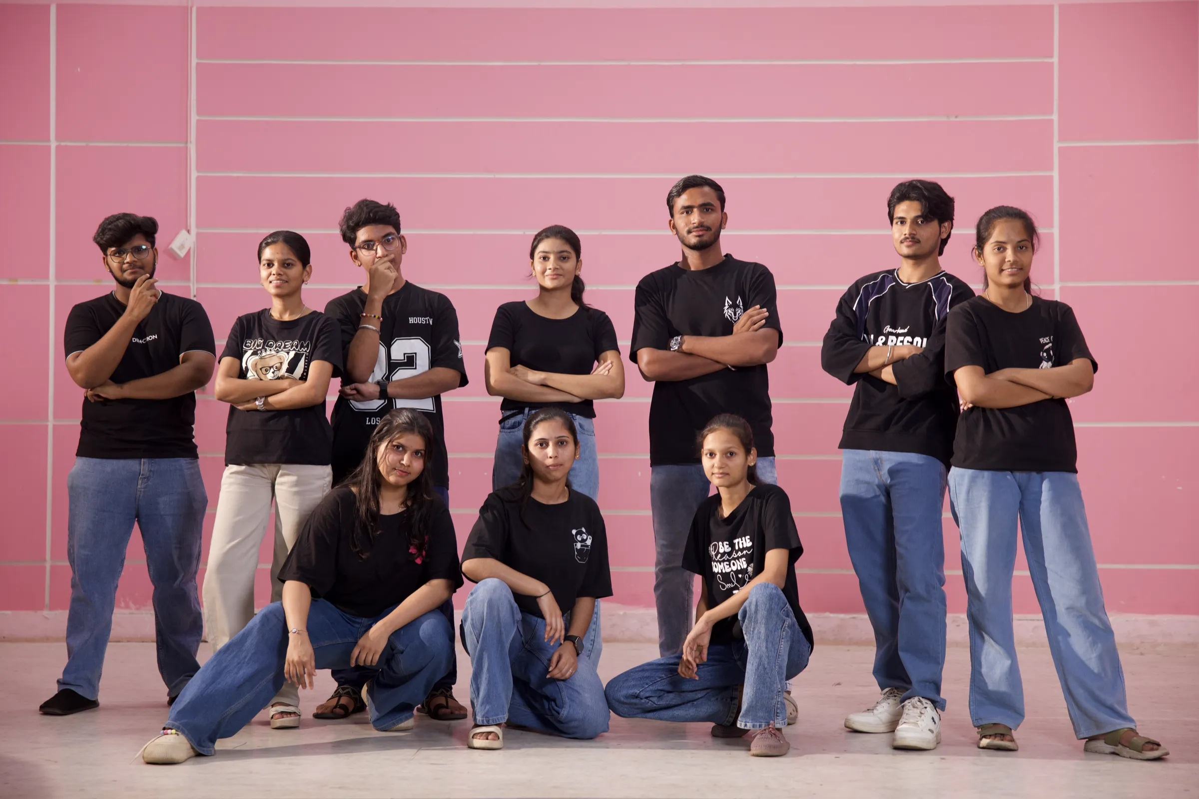 Cultural club dance practice at Basaveshwar Engineering College