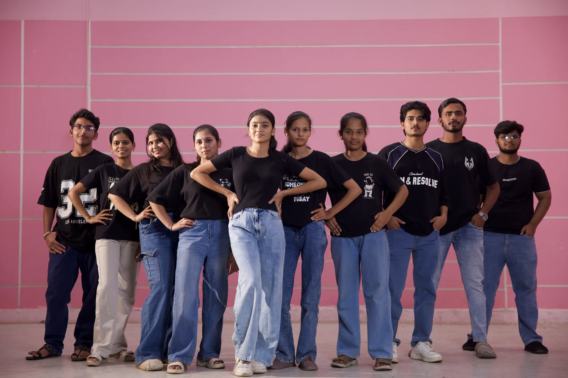 Cultural performance by students at Basaveshwar Engineering College
