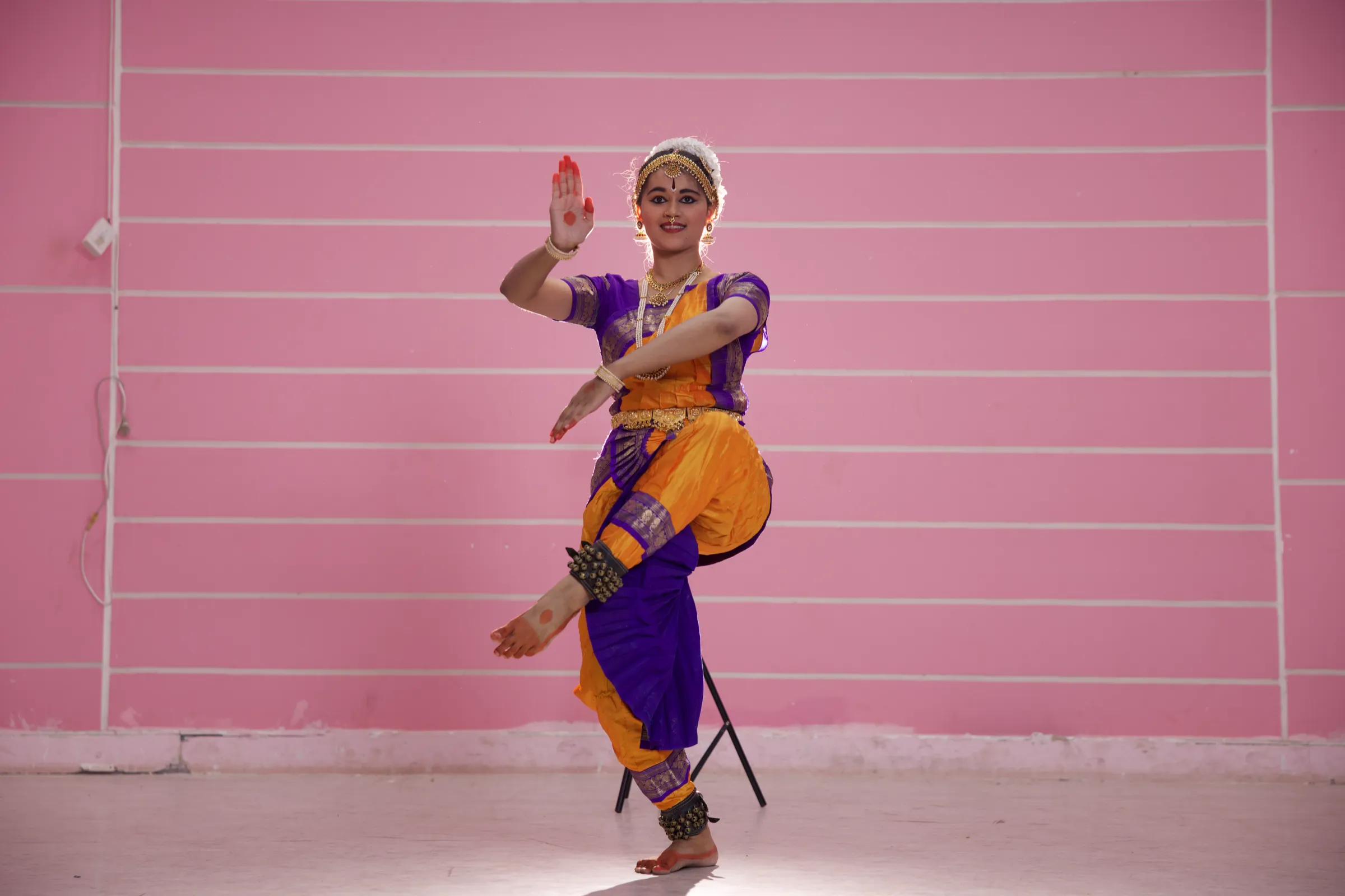 Cultural performance by students at Basaveshwar Engineering College