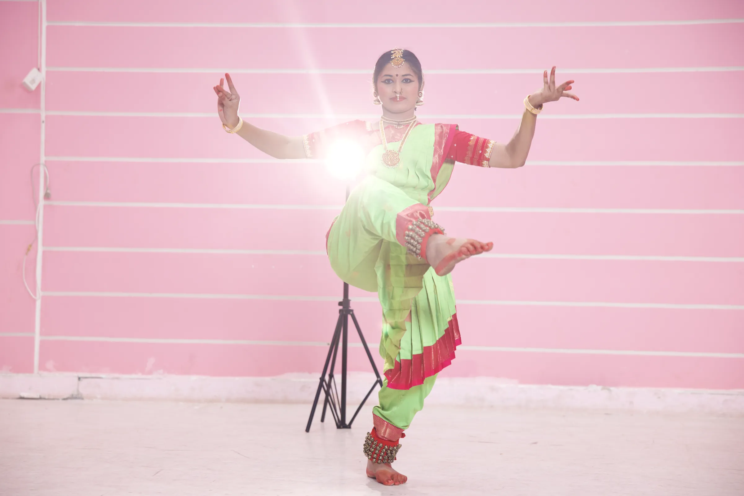 Cultural performance by students at Basaveshwar Engineering College