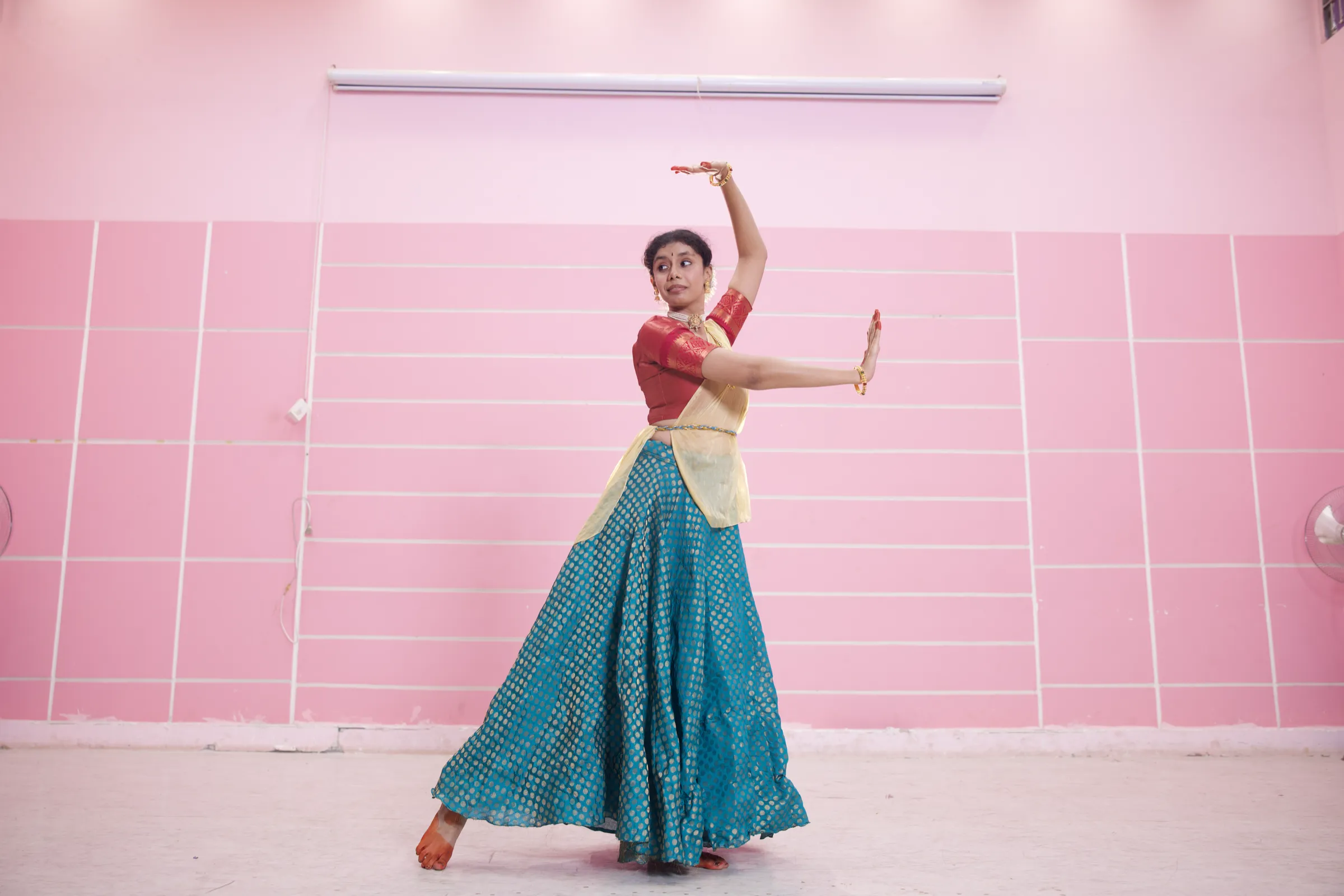 Cultural performance by students at Basaveshwar Engineering College