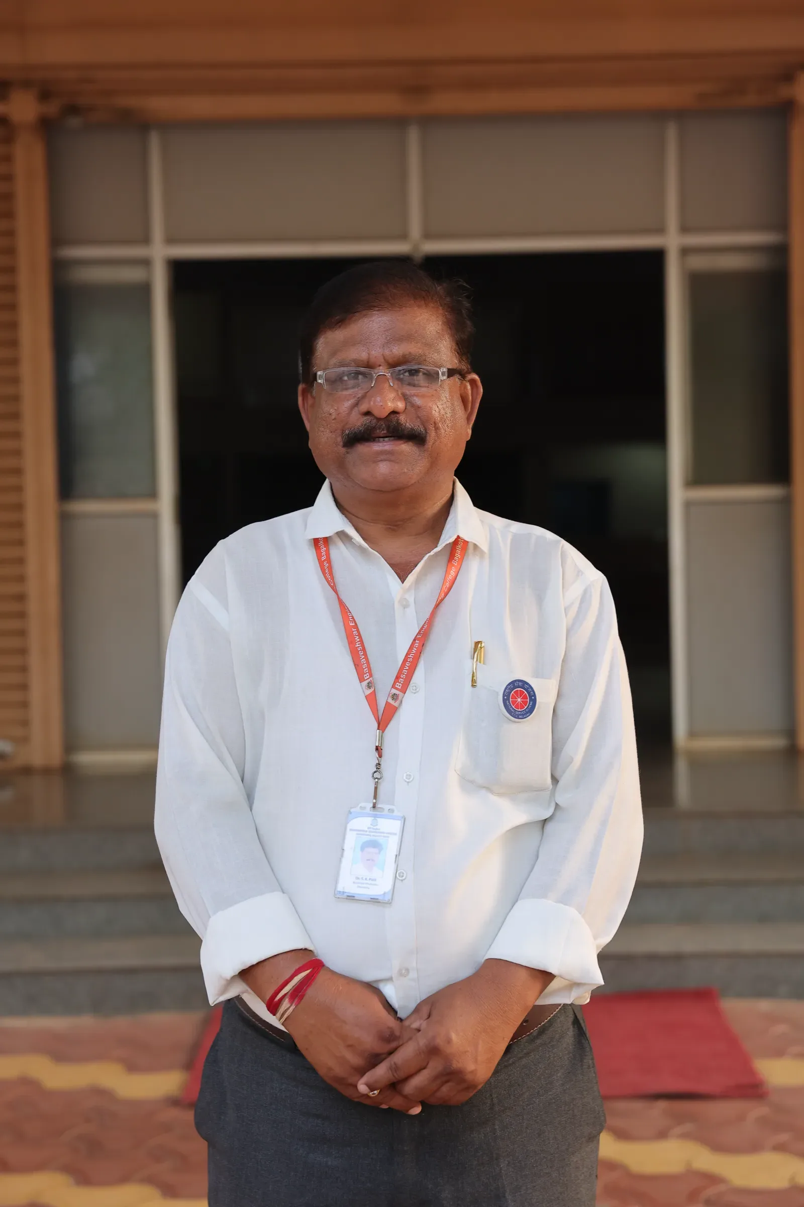 Dr. S. K. Patil, NSS Programme Officer at Basaveshwar Engineering College
